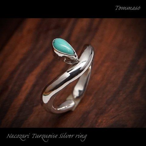 ナコザリターコイズ シルバーリング Nacozari turquoise