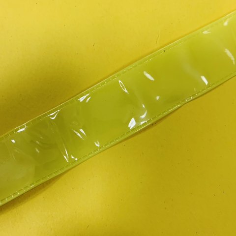 PVCリボン(黄) 幅25mm  キャンディバッグ PVCリボン