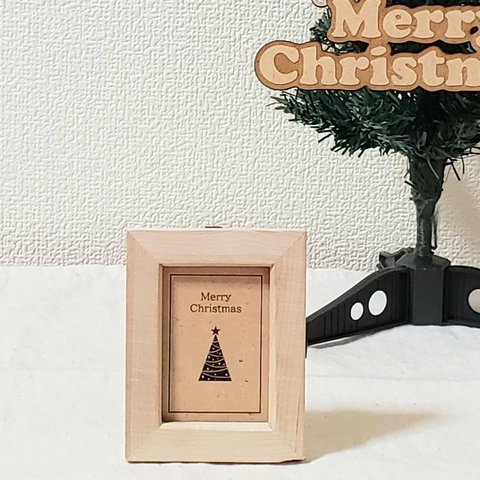 【送料無料】 クリスマスツリー クリスマス  飾り クリスマス飾り 木製クリスマスツリー 卓上ツリー ウェルカムプレート ウェルカムボード  木製看板 看板 