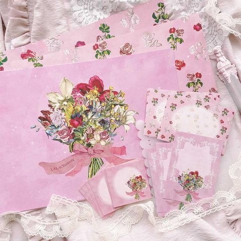 LALACRomantic Fantasy bouquet スペシャル紙ものセット♡