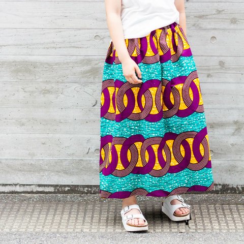 真夏限定⭐️｛Pocket Africa long skirt｝_Ring