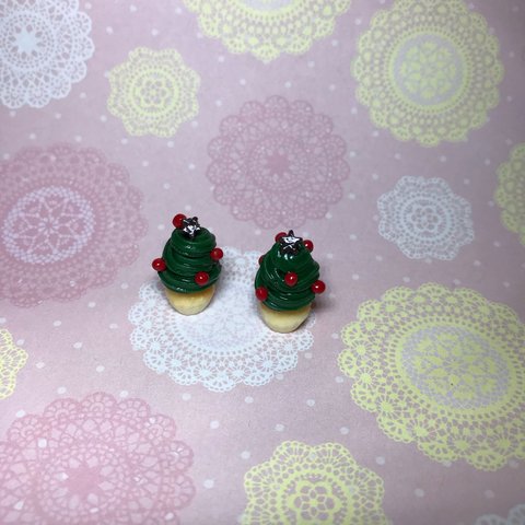 クリスマスカップケーキA