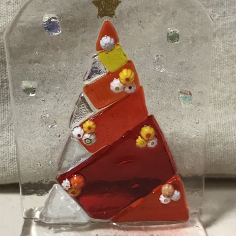 ガラスのクリスマスツリー