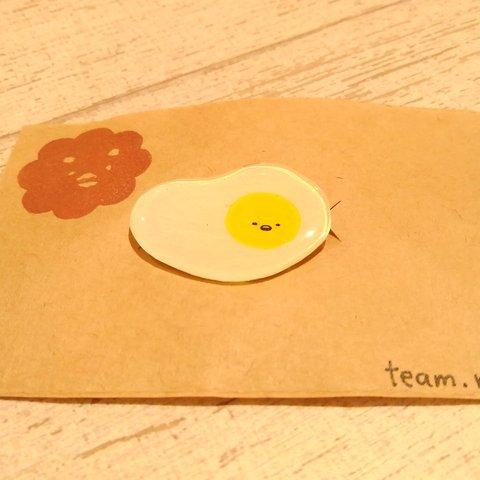 めだまやき🍳のブローチ☀️🐣