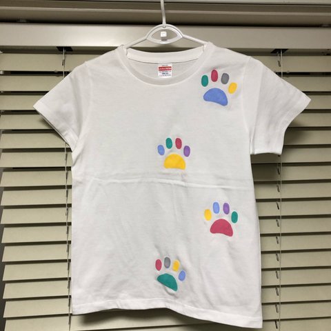 オリジナルＴシャツ　レディース　四つのあしあと