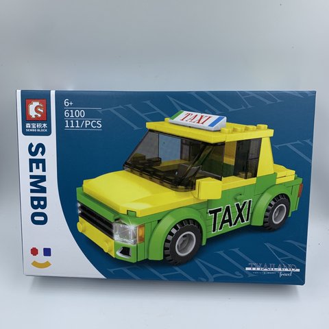 タイのタクシー ブロック