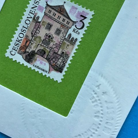 ちいさなartmuseum　Czech　stamp　２枚Set