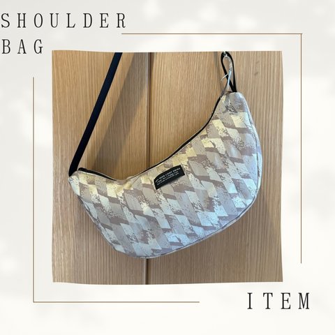 shoulder bag ベージュ(SDGs生地)