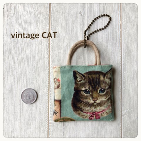 vintage CATのミニチュアバッグ