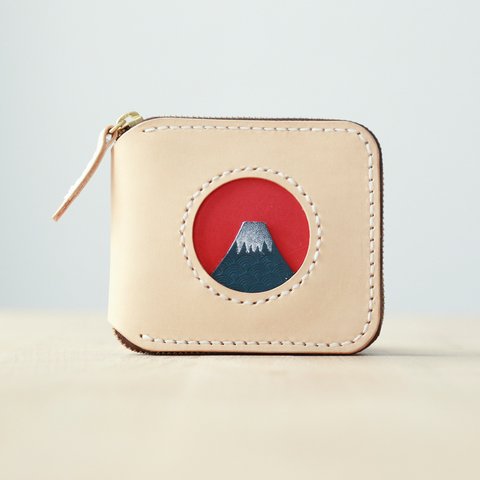 【富士山】収納力抜群のコンパクトサイズ 「小型財布」