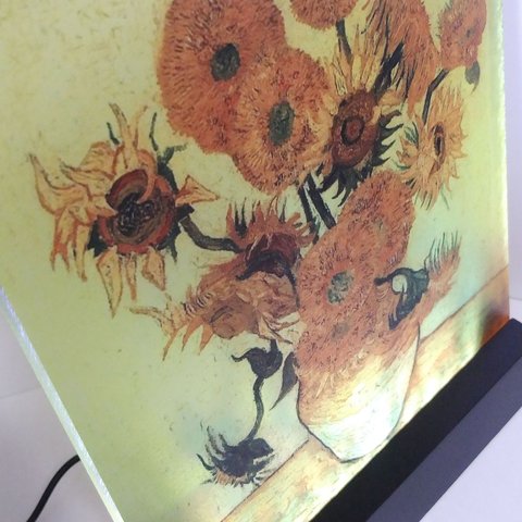 ゴッホ　Fifteen Sunflowers in a Vase (5th ver.) 1889