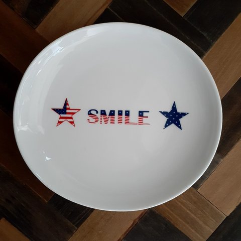 アメリカンなSMILEプレート