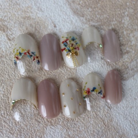 ドライフラワーnail ♡定形外送料込