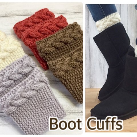 【Boot Cuffs】「ブーツカフス」👟👞👢「レッグウォーマー」※【再販4】