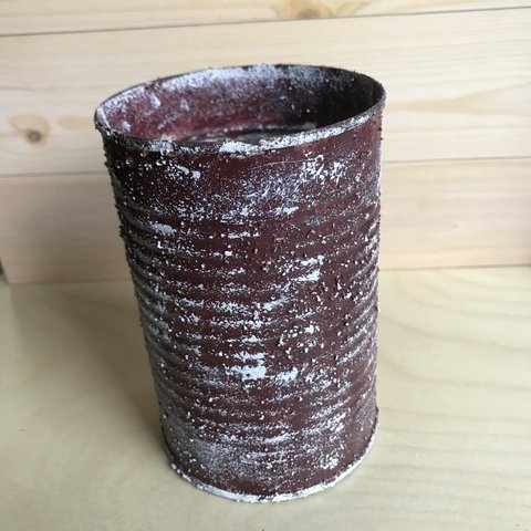 リメ缶　ボルドー　桃缶サイズ