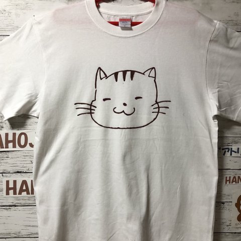 Tシャツ　ねこ　男女兼用　Ｍサイズ