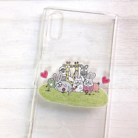 スマホケース 動物