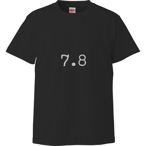 ユニセックスTシャツ【7月8日生まれ｜ブラック】カラーストロロジー (誕生色) バースデーカラー