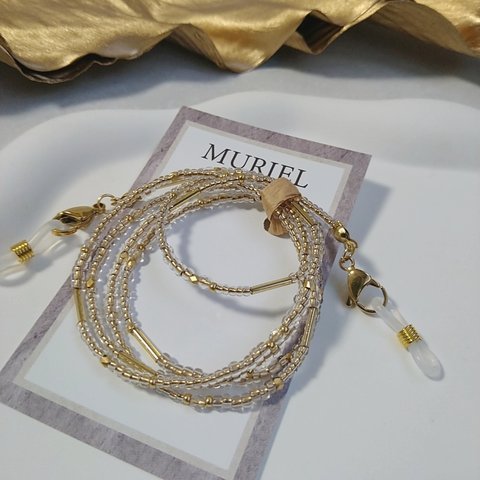 ~4way  strap　gold