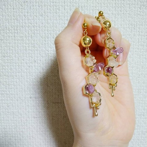 SALE♡とろけるピアス