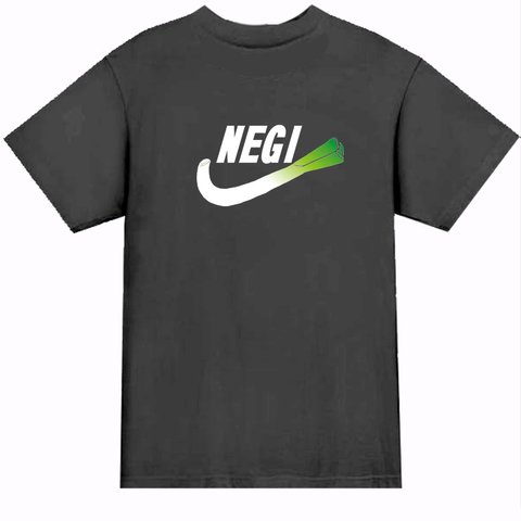 ［NEGI］バックプリントねぎ 半袖Tシャツ 面白い おもしろ プレゼント