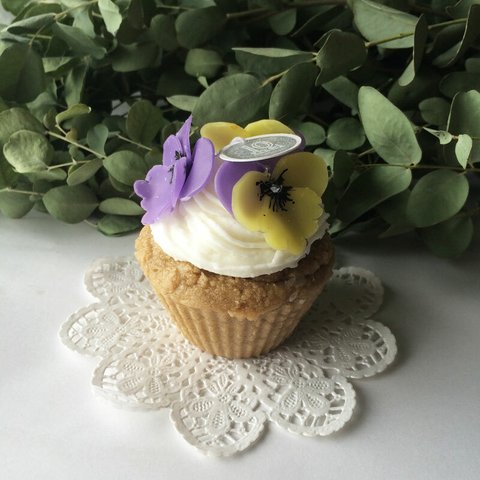 ★10%OFF★ pansy cup cake (F)