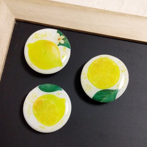 レモン🍋マグネット 3個セット①