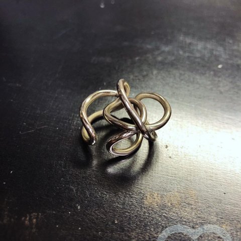 brass infinity ring インフィニティリング