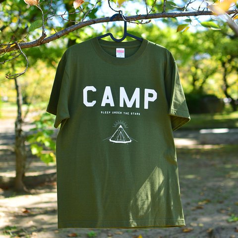 CAMP Tシャツ v2（L）（olive）