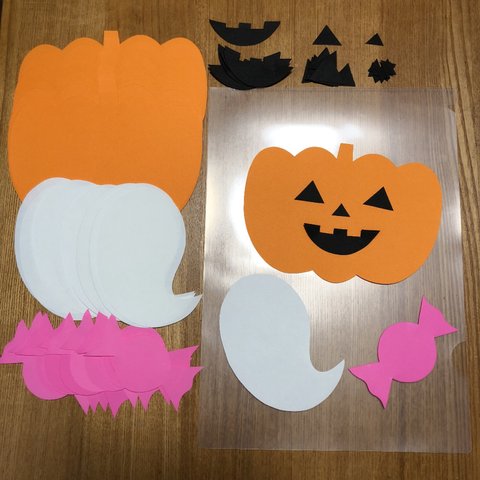 製作セット【ハロウィン10セット】壁面飾り