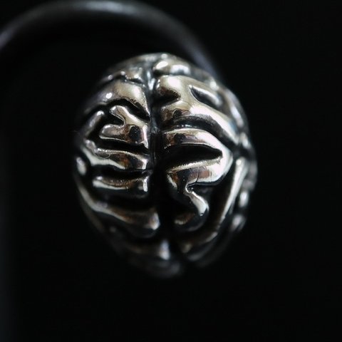 《ラスト１個》《brain pierce》カオティックブレインシルバーアクセサリー