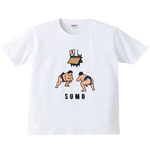 相撲Tシャツ 相撲　sumo 日本　スポーツ　国技　日本のお土産　お土産　tシャツ Tシャツ　メンズ　レディース　子供　キッズ　男の子　女の子