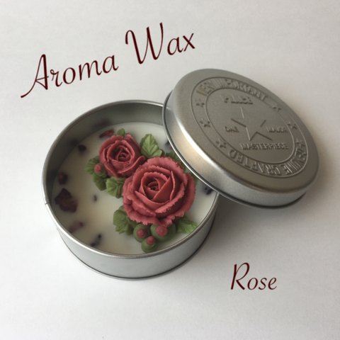 アロマワックス缶♢薔薇♢