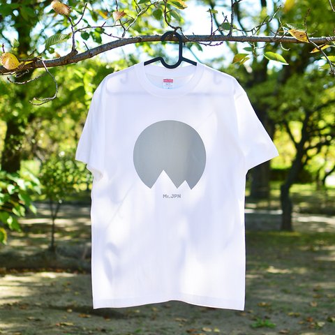 Mt.JPN ロゴT（M／white）