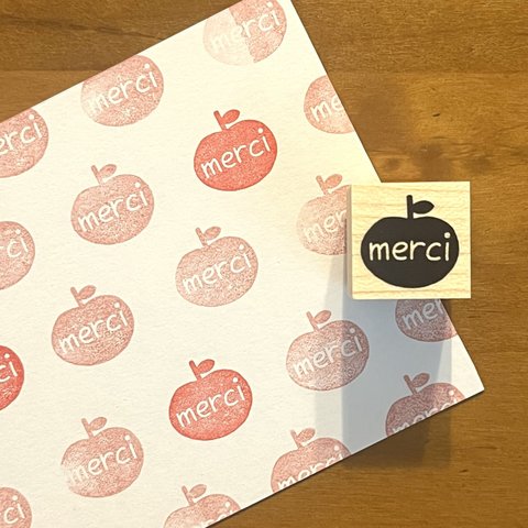 merciりんごのラバースタンプ