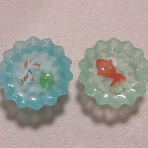 🍬 闇夜に光るよ　きんぎょタルト　ブルー　(金魚ランダム・1個売り)