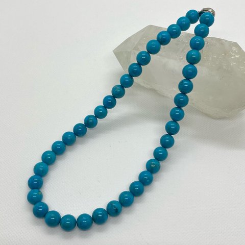 トルコ石のネックレス　　（TURQUOISE-12）