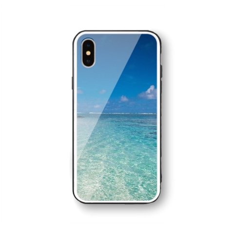 海4 強化ガラスiPhoneケース