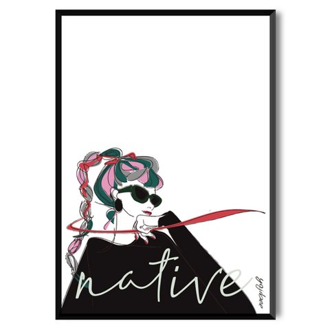 B3ポスター・“Native”