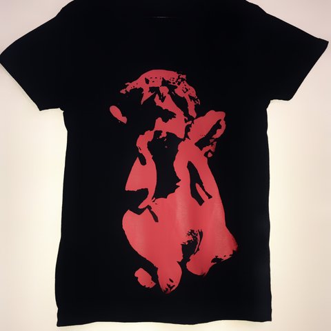 Angel's sitting...①     black T / size S