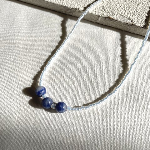 lapis lazuli necklace（ネックレス）