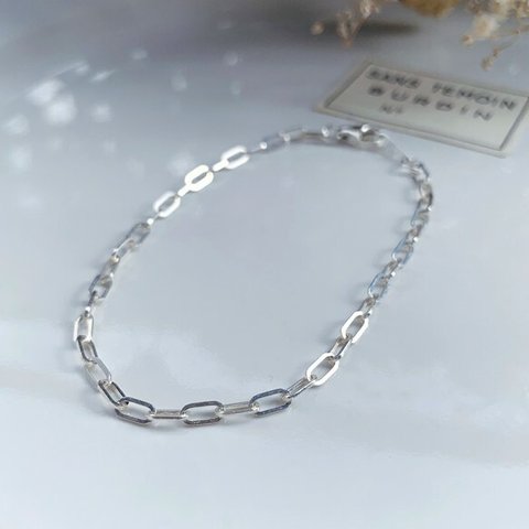 SILVER925 チェーンブレスレット01