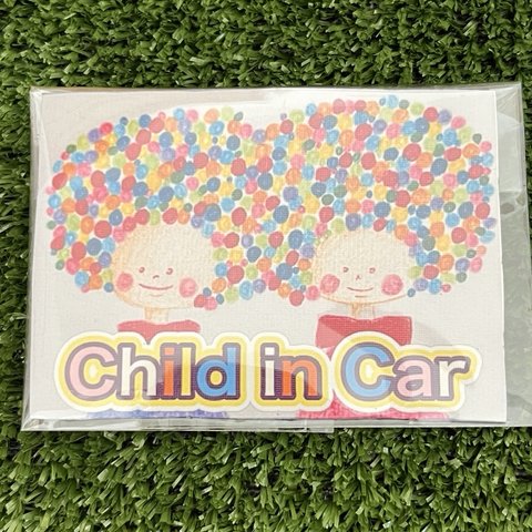 マグネット式 child in Car