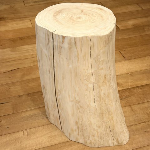 Hinoki Wood Stool No.551