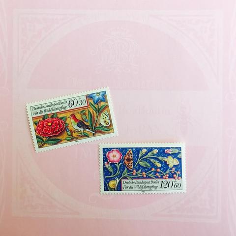 ちいさなartmuseum　germany　stamp 2set