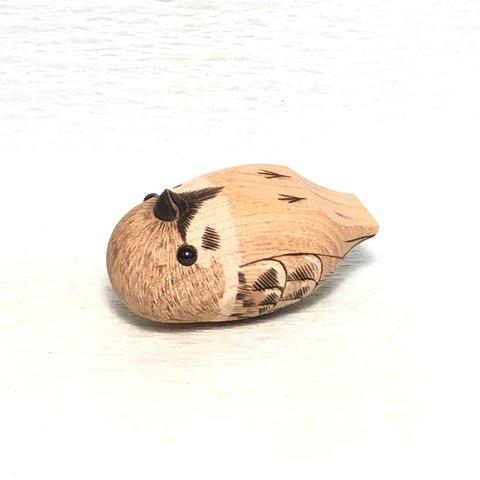 ニギコロ雀さん（573羽目さん） 木製 すずめ スズメ
