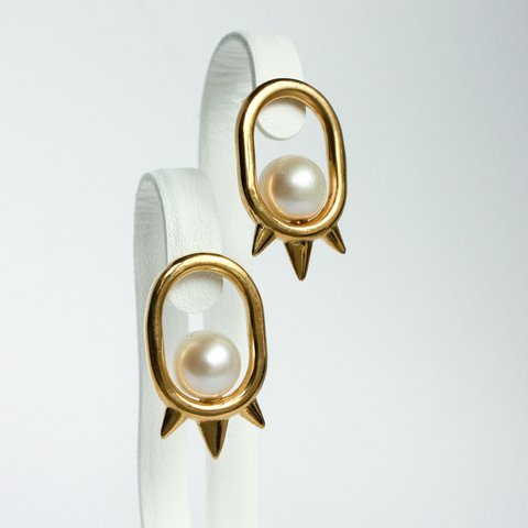 STUDS PIERCED EARRINGS スタッドピアス 【No.1】