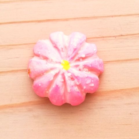 ユニーク　和菓子　あ　ブローチ