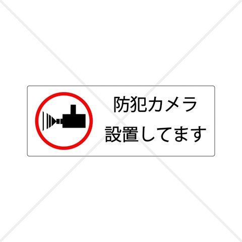 【防犯カメラ作動中・録画中・見守りカメラ】コンパクトサイズで分かりやすく！店舗や施設、交通機関などに！防犯カメラ設置していますシール！【注意喚起・注意サイン・注意マーク・REC】