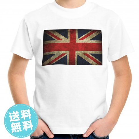 英国国旗■親子兄弟お揃いコーデが出来るプリントTシャツ♪